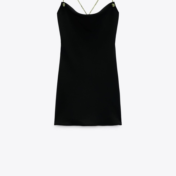 NWT Zara rhinestone dress - Picture 1 of 6